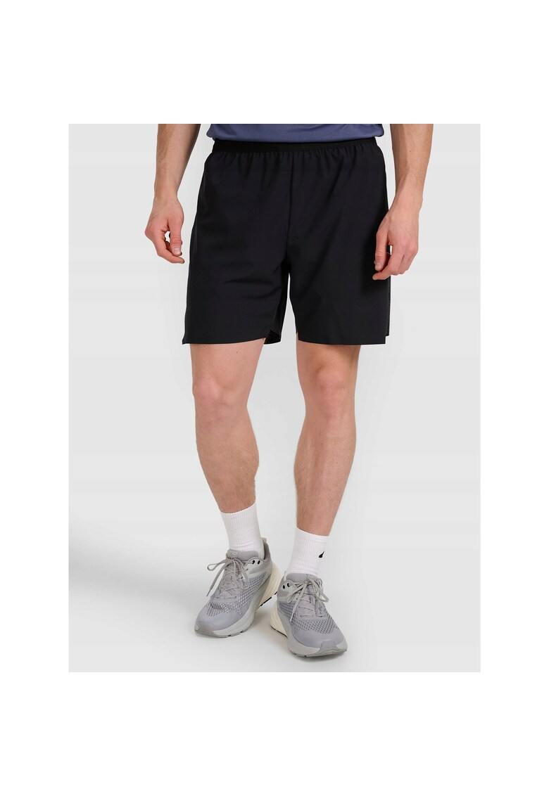 Pantaloni scurti sport barbati poliester - negru