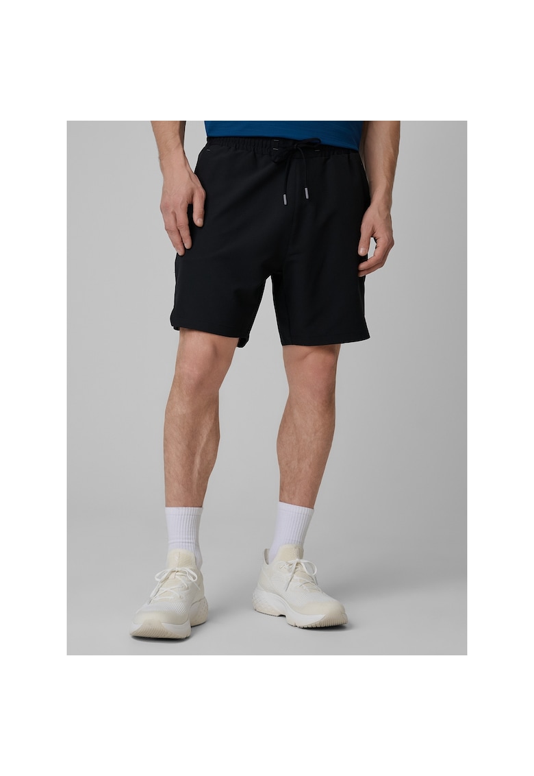 Pantaloni scurti sport barbati - poliester - negru