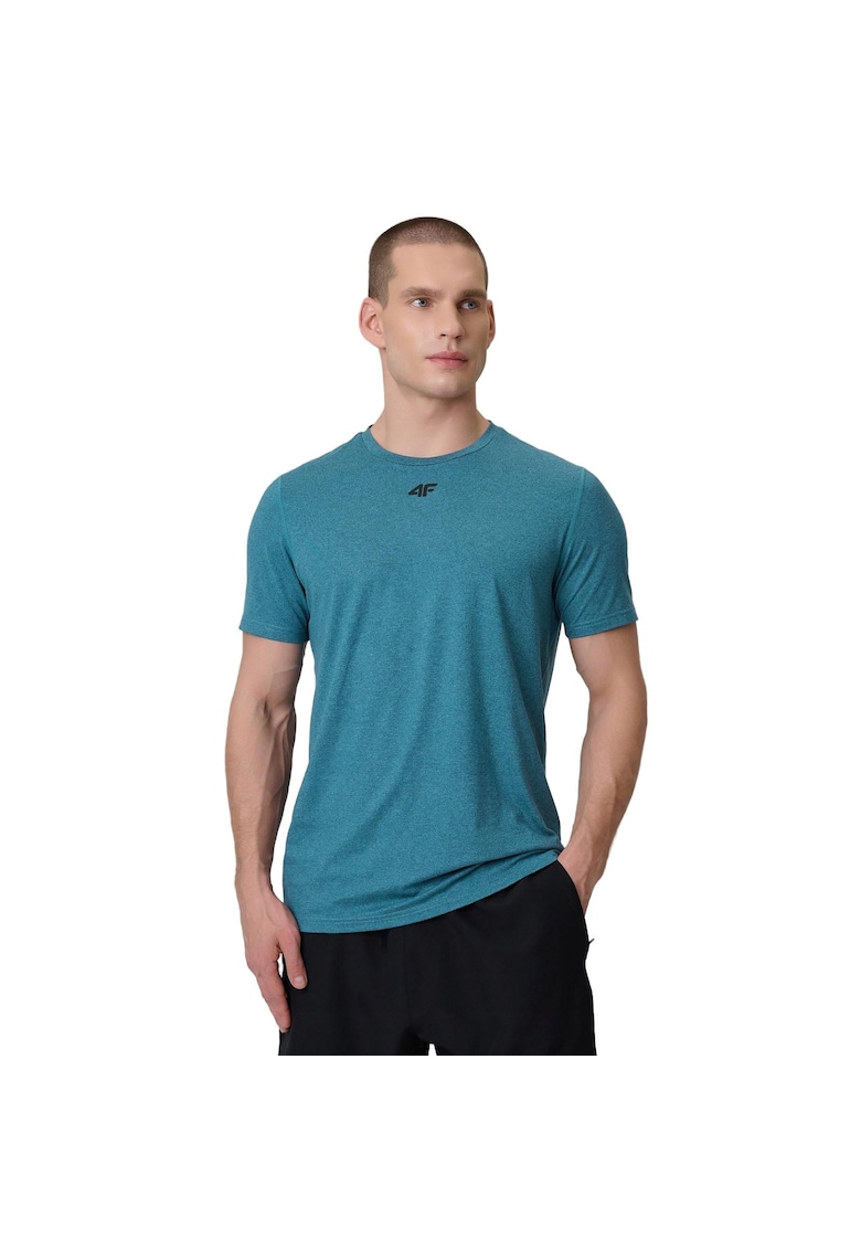 Tricou sport bleumarin regular - uscare rapida - material sintetic - pentru antrenament