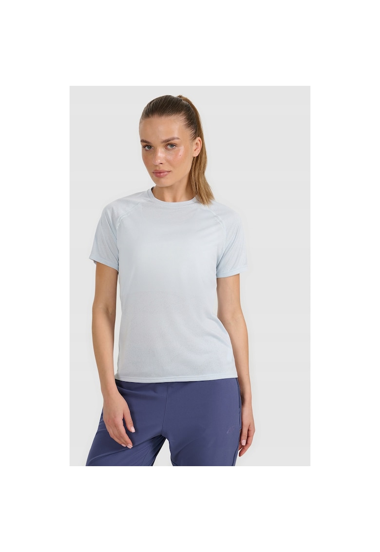 Tricou sport dama alergare - uscare rapida - albastru - poliester