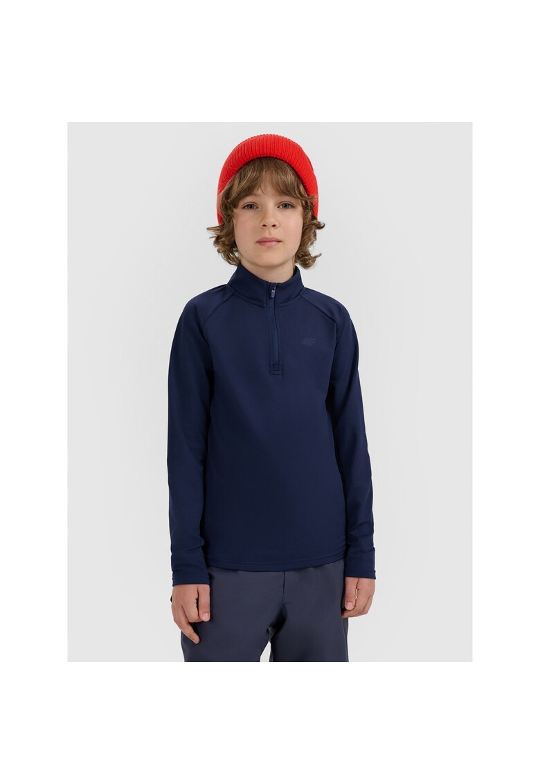 Bluza copii - lenjerie termica - albastru - polar -