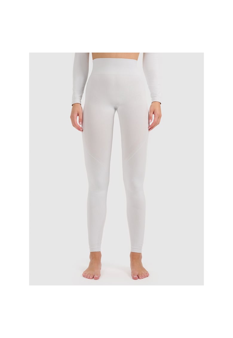 Pantaloni sport dama - lenjerie termoactiva fara cusaturi - gri - polidwqfamida - Gri