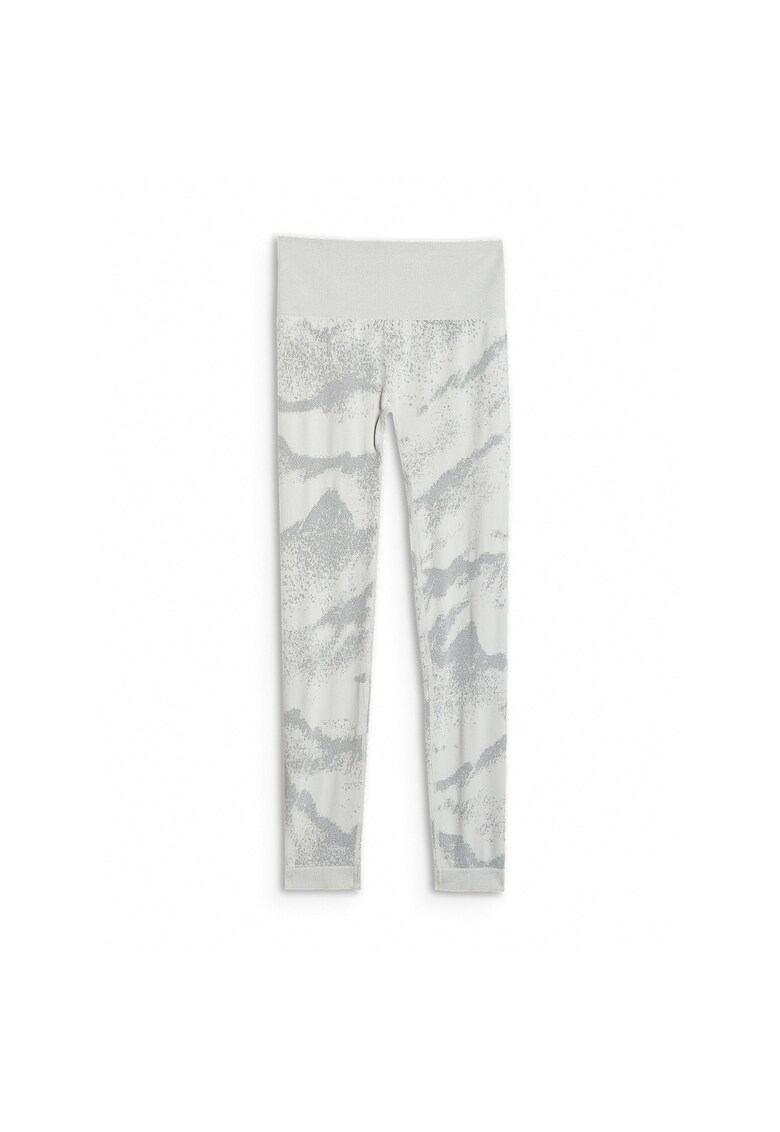 Pantaloni sport dama - lenjerie termoactiva fara cusaturi - alb - poliamidwqfda - Alb