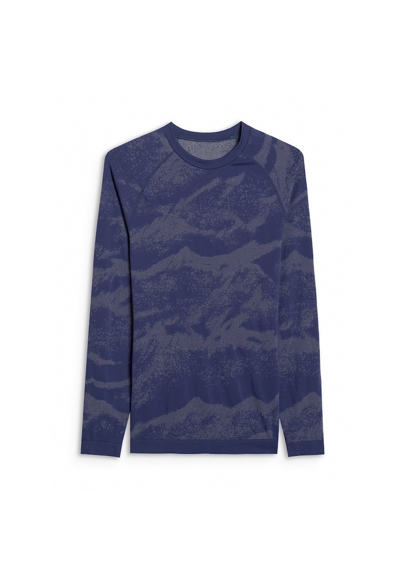 Bluza sport barbati - termica - poliester - tehnologie 4FSkin - albastru - Albastru
