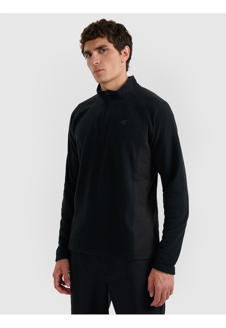 Bluza barbati - calduroasa - negru - poliester