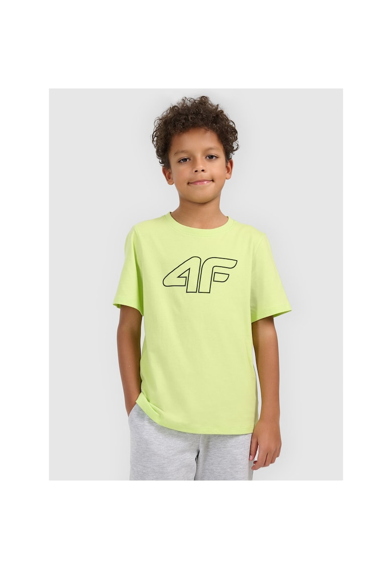 Tricou pentru baieti - bumbac - Verde