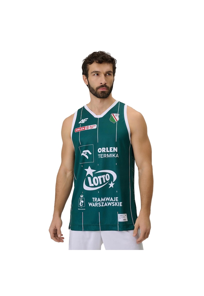Maiou baschet barbati Legia Varsovia - tehnologie 4FDry - confort termic - verde - poliester