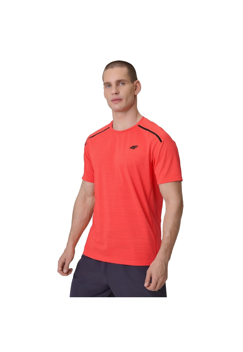 Tricou de antrenament - tehnologie 4FDry - uscare rapida - rosu - poliester