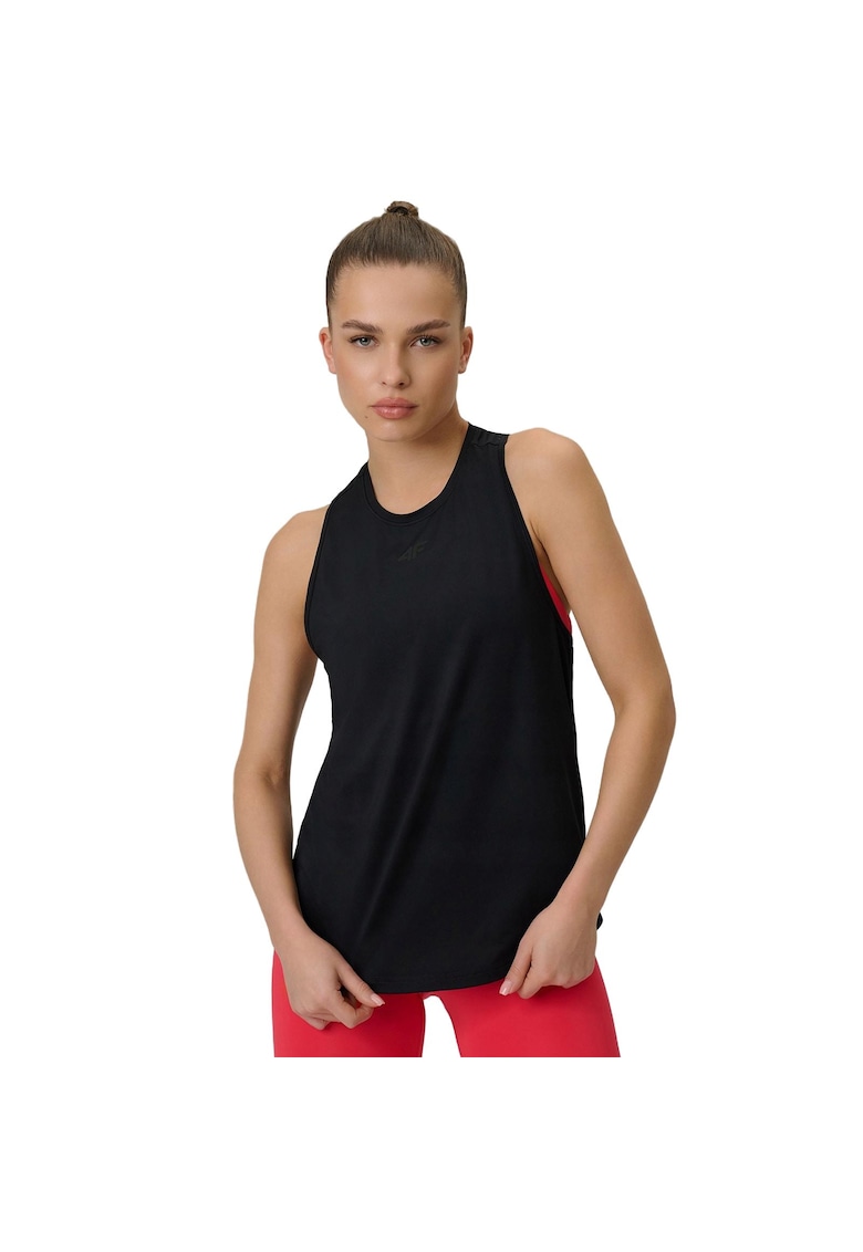 Maiou sport dama Poliester - Negru - Negru