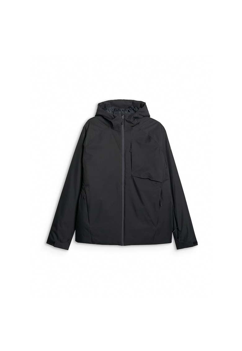 Geaca ski barbati - poliester - neagra