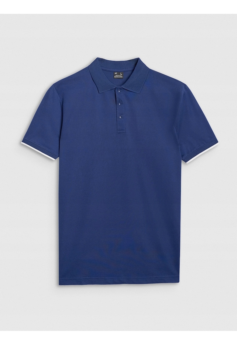 Tricou polo barbati - bleumarin - bumbac