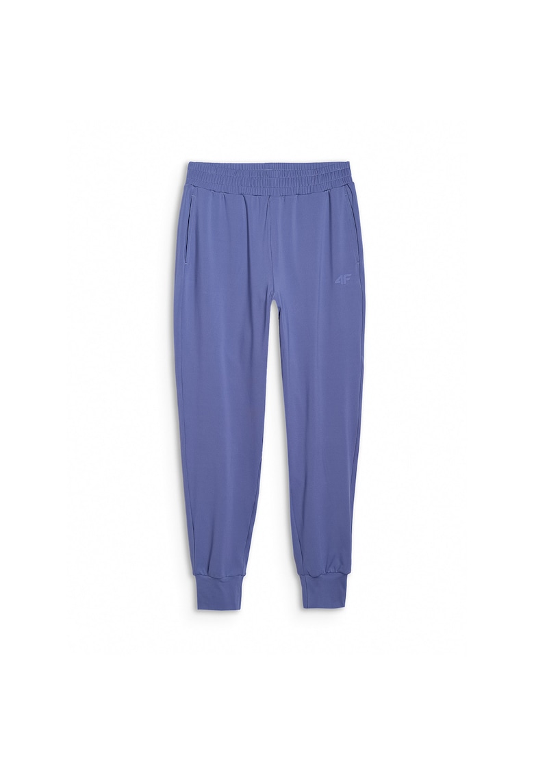 Pantaloni sport dama - colanti de antrenament - bleumarin - poliester