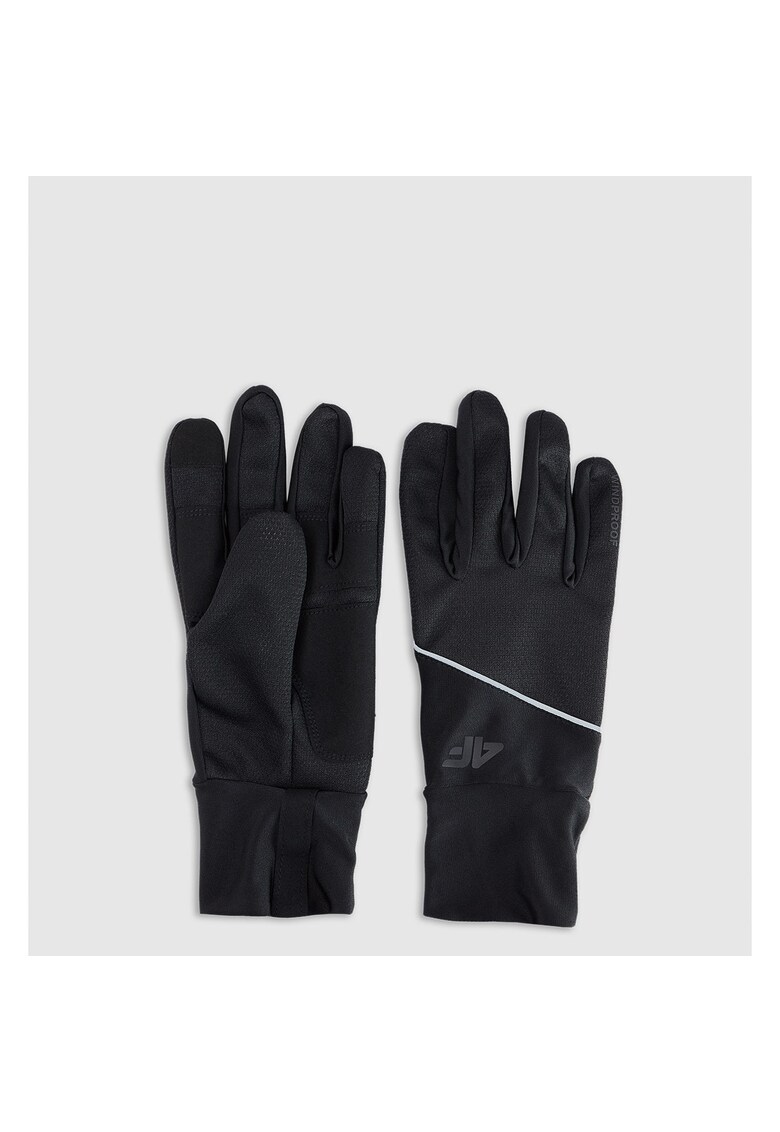 Manusi sport softshell unisex - impermeabile - negre -