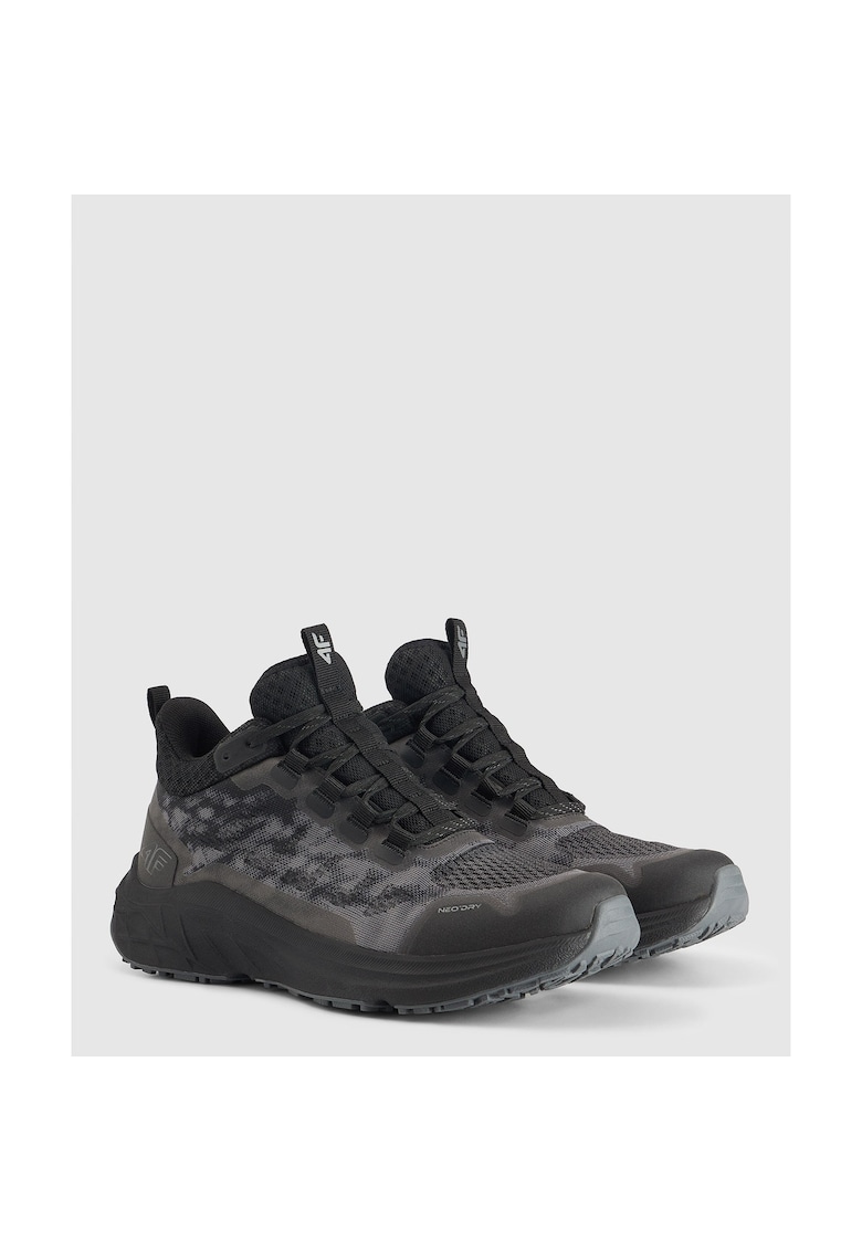 Pantofi de trekking - dama neopren - negru
