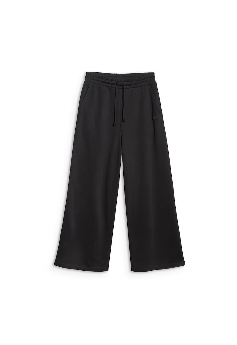 Pantaloni sport dama - negru - bumbac