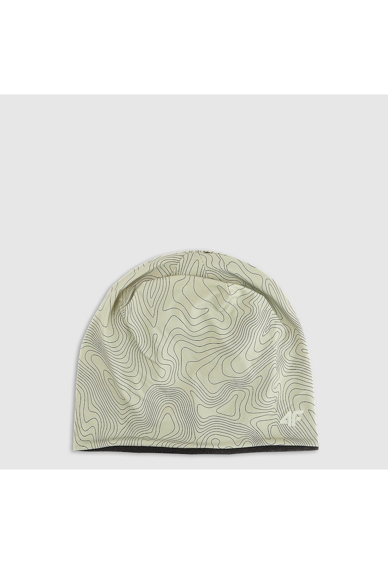 Caciula trekking unisex verde - L/XL - material sintetic - elemente reflectorizante