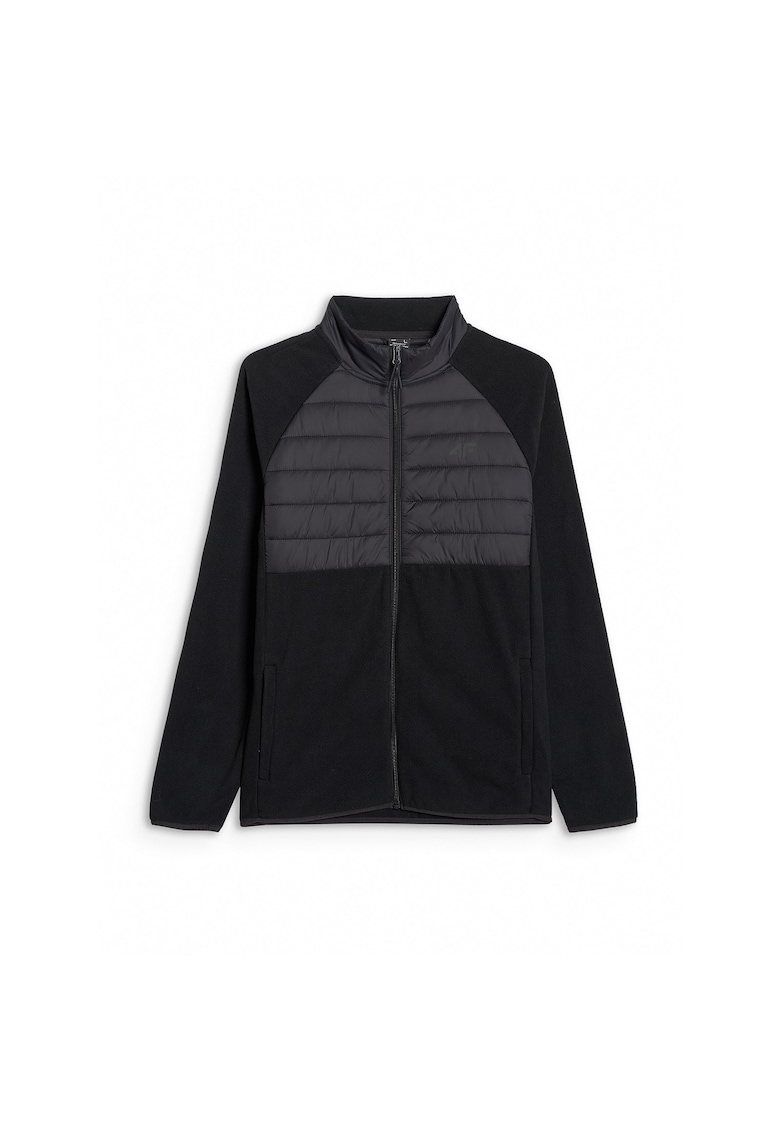 Geaca sport barbati poliester - negru