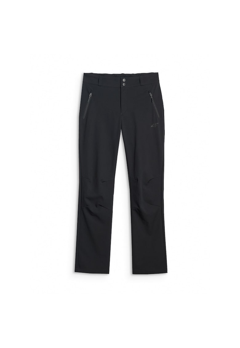 Pantaloni sport dama trekking - Negru