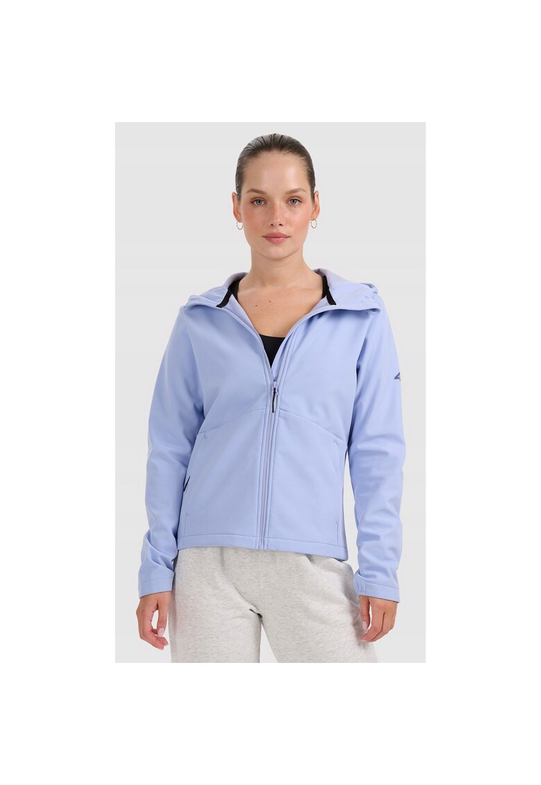 Jacheta softshell pentru femei - rezistenta la vant - albastra - membrana NeoDry 5000