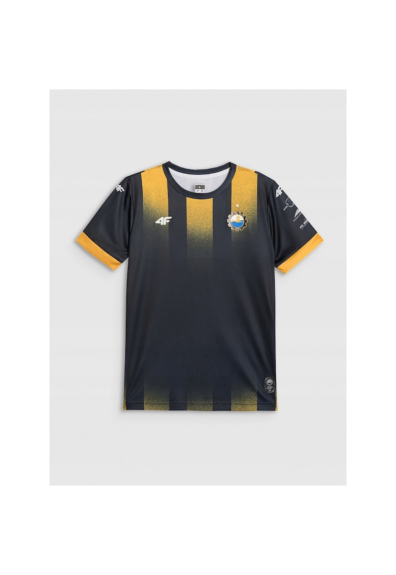 Tricou sport bumbac confortabil - negru - barbatesc
