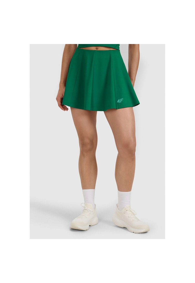 Fusta sport dama - tenis - verde - poliester