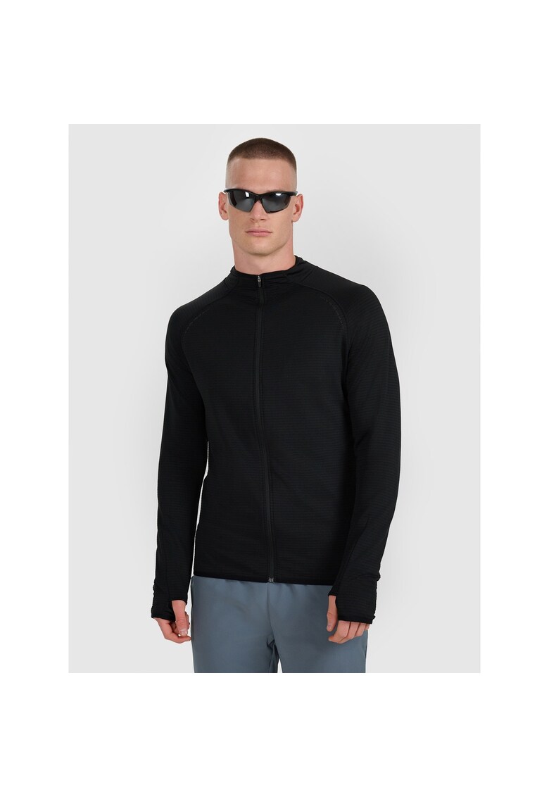 Bluza sport barbati negru - uscare rapida - poliester