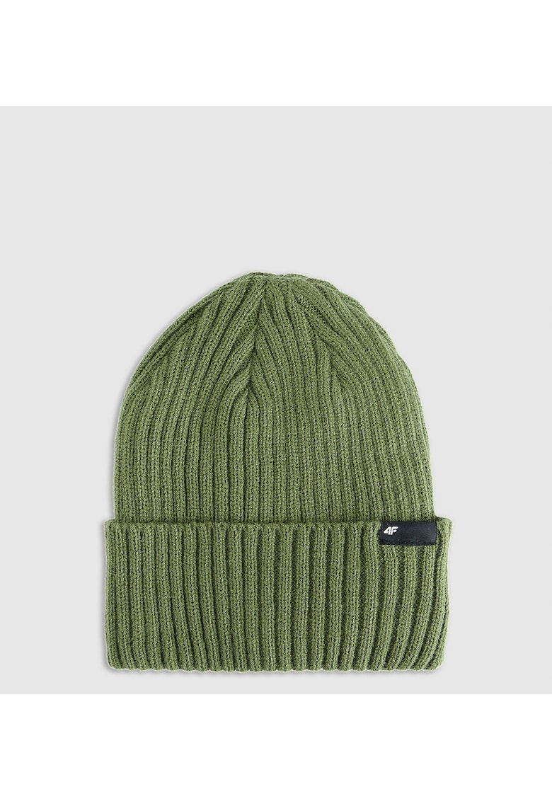 Caciula de iarna barbati Kaki - M - material sintetic - design beanie