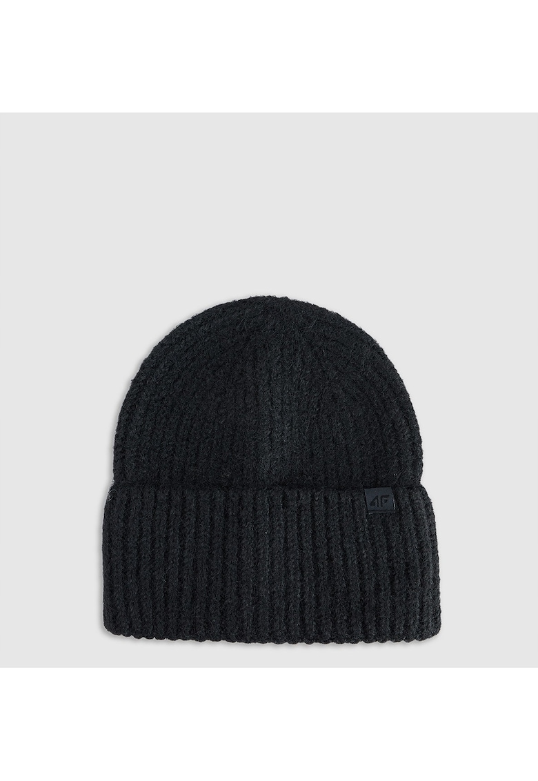 Caciula de iarna dama neagra - M - material gros