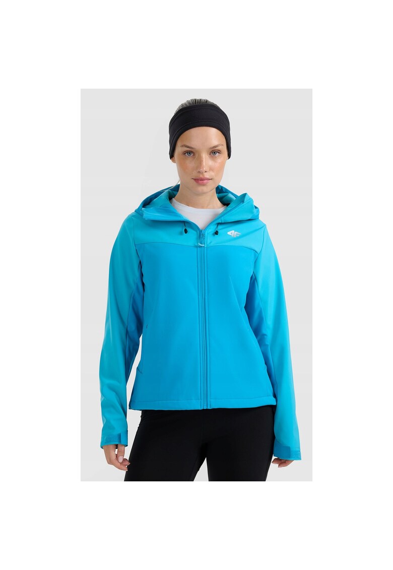 Geaca albastra - poliester - Albastru