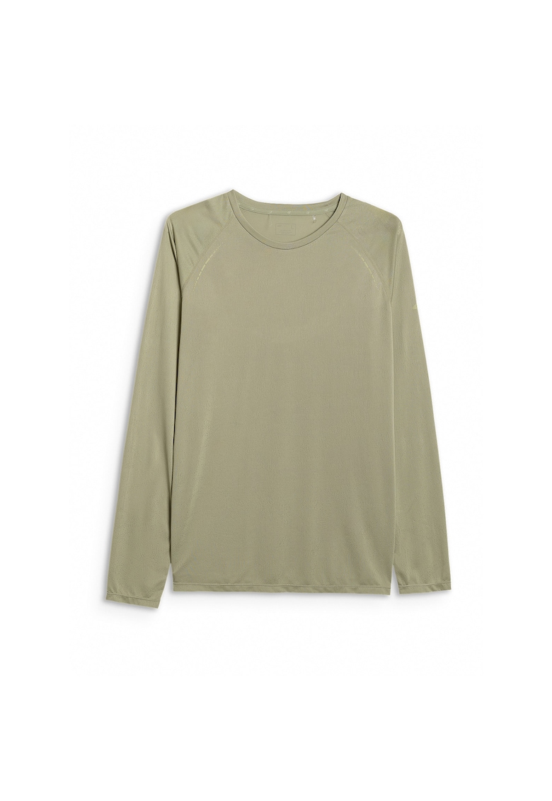 Bluza sport barbati maneca lunga - verde - poliester -