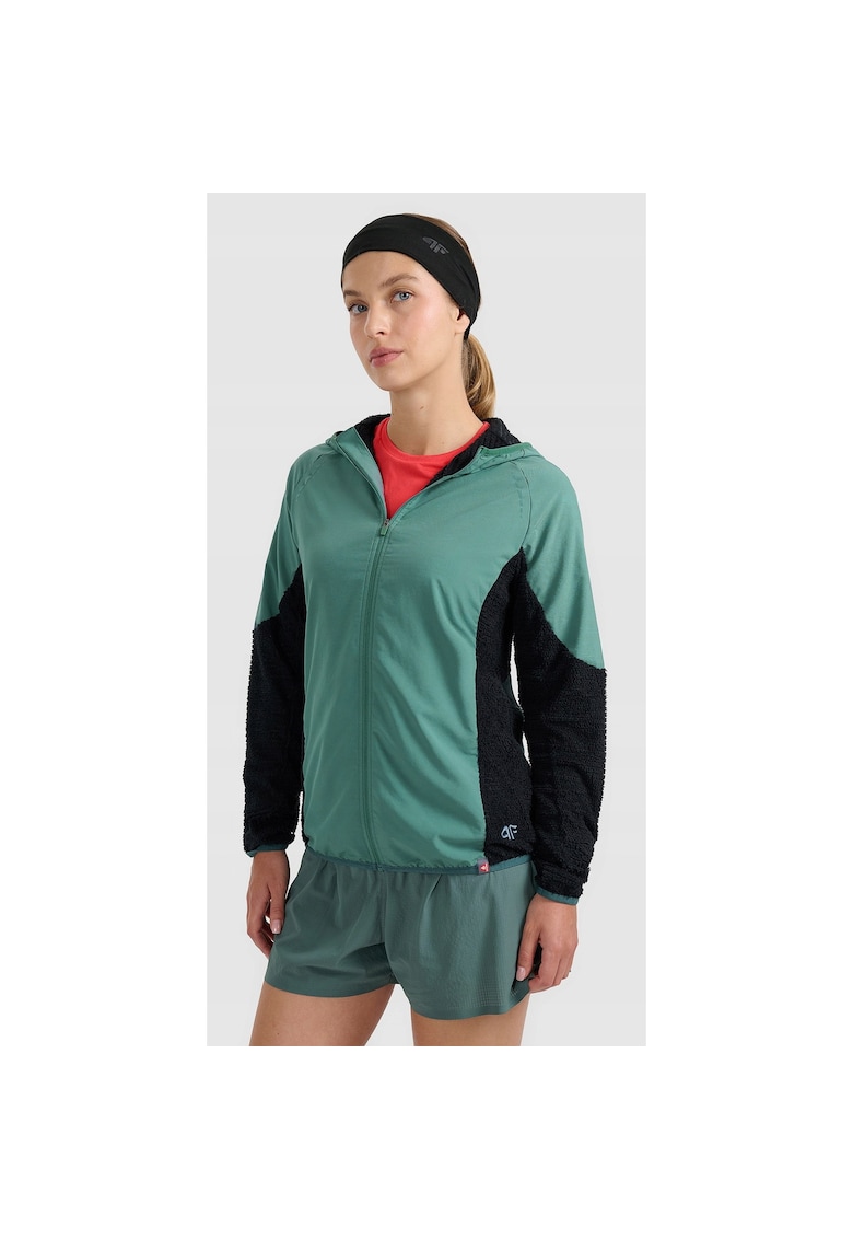 Hanorac dama turcoaz - poliester -
