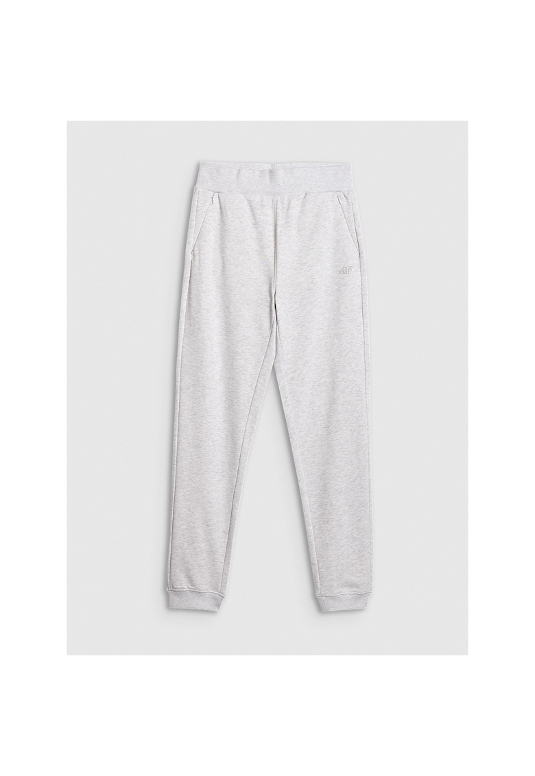 Pantaloni sport dama gri - bumbac