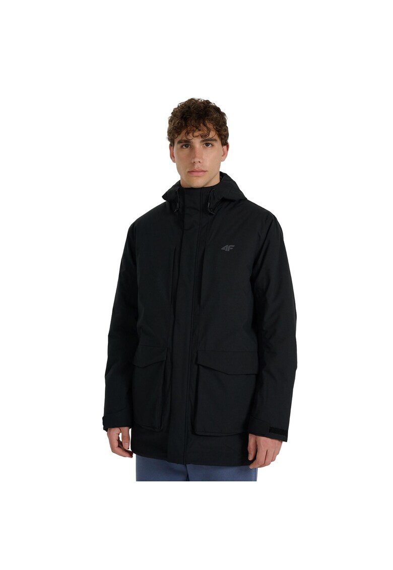 Geaca de tranzitie barbati impermeabila - calduroasa - neagra - poliester - membrana NeoDry 8000 -