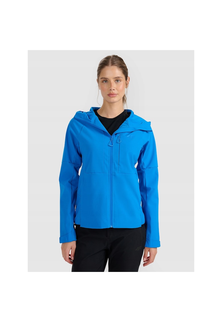 softshell NeoDry 10000 - rezistenta la vant - albastra - poliester - trekking - Albastru