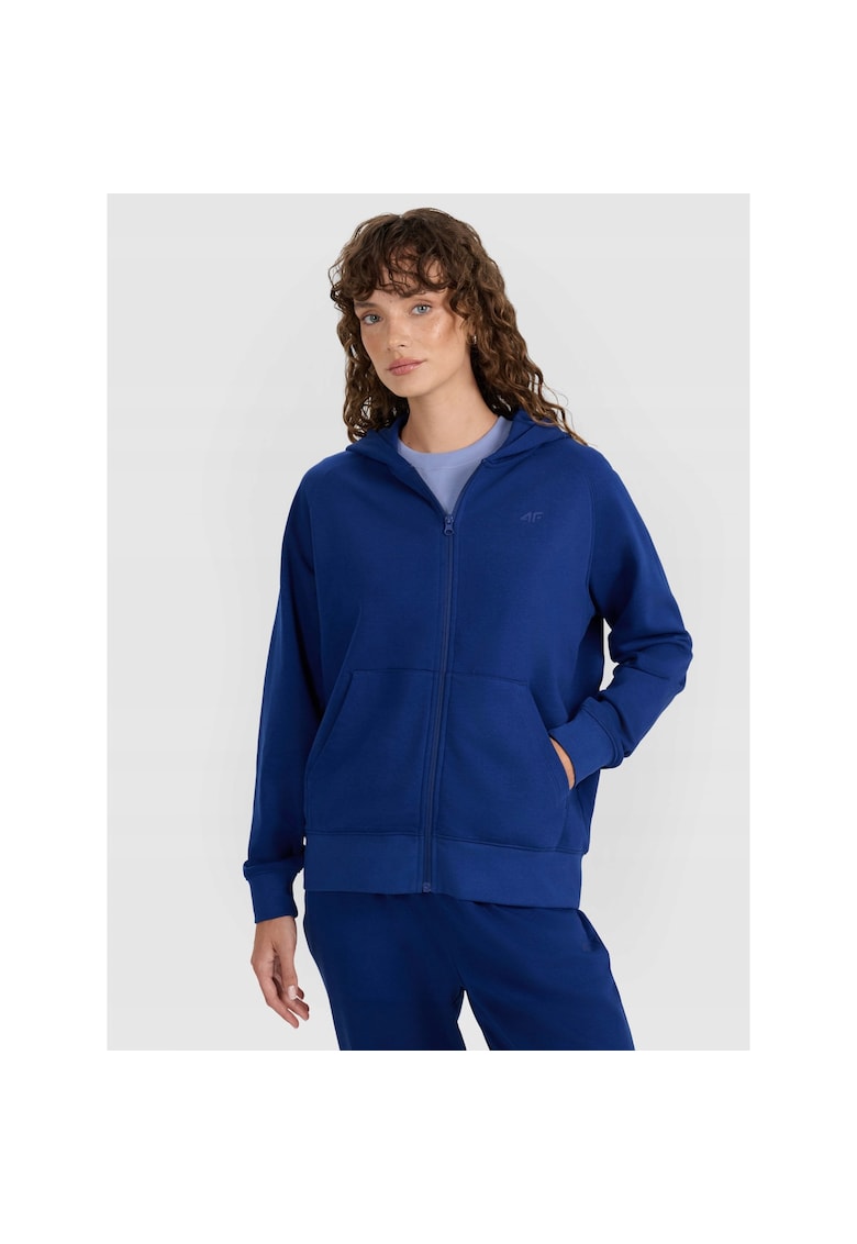 Hanorac dama bleumarin - bumbac -