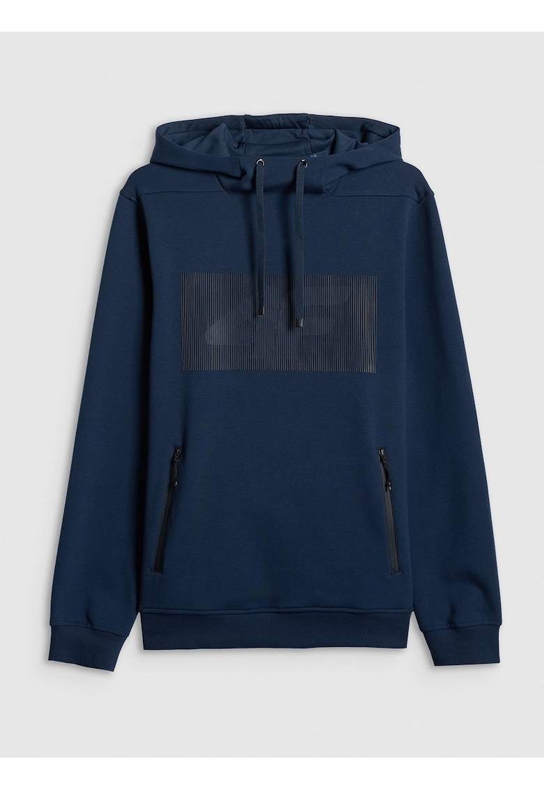 Hanorac barbati - gluga - bleumarin - material moale