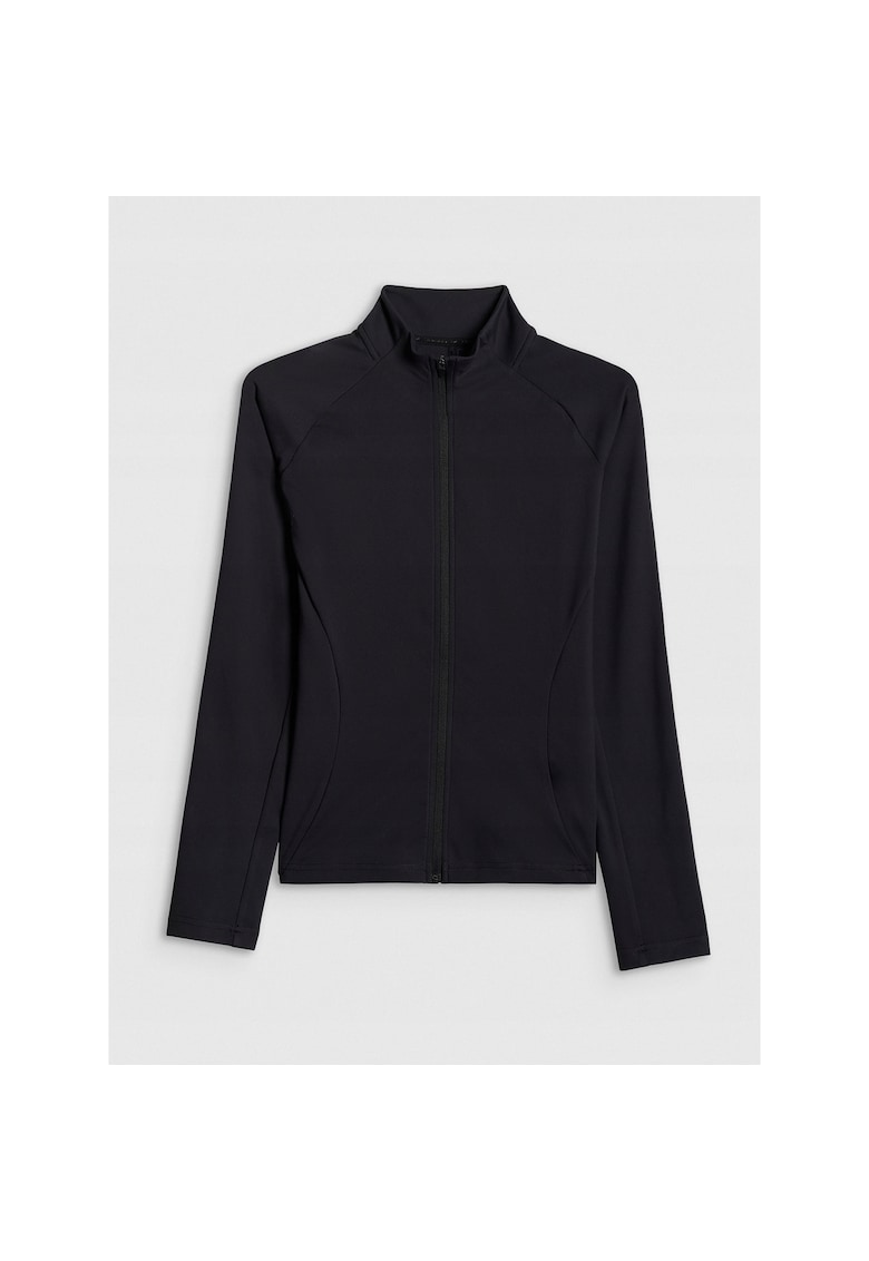 Bluza de sport dama - din poliester - negru