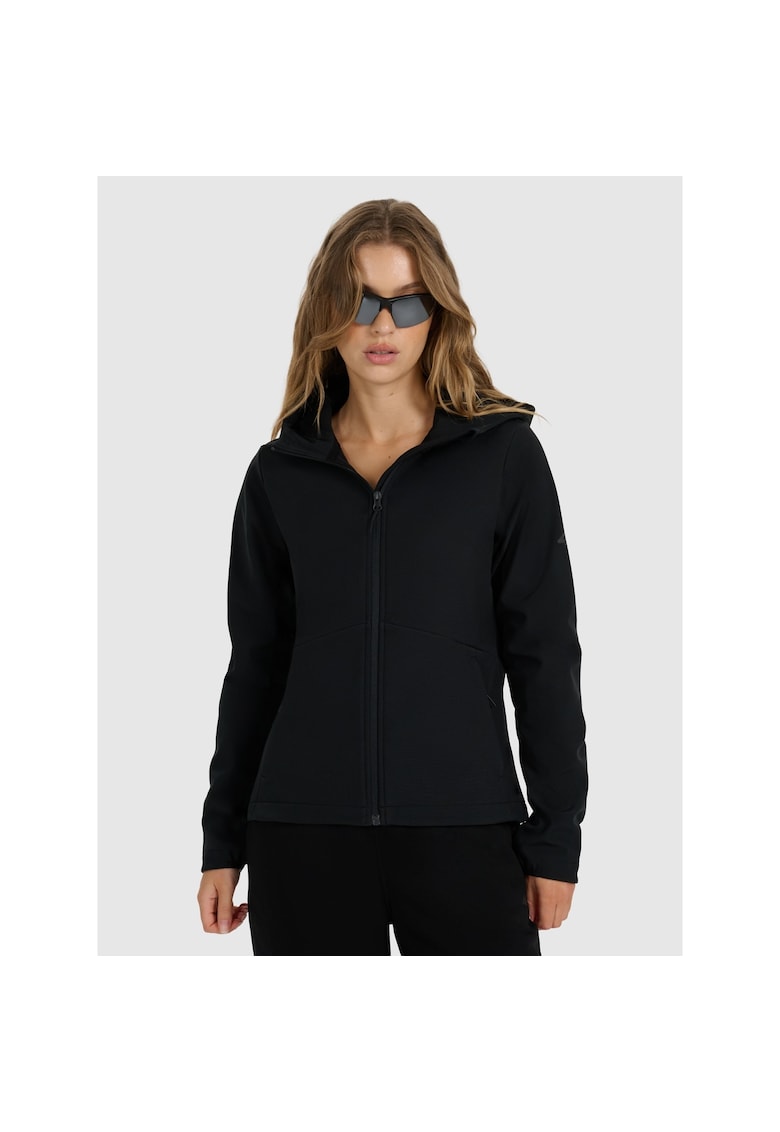Geaca softshell dama - neagra - membrana 5000 - croiala slim