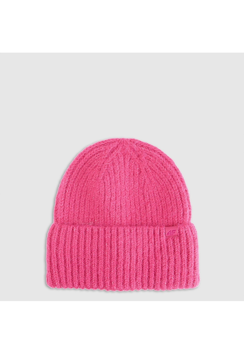 Caciula dama roz - M - stil sportiv - iarna