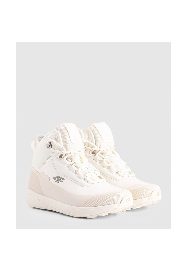 Ghete de trekking cizme de zapada - Primaloft - alb