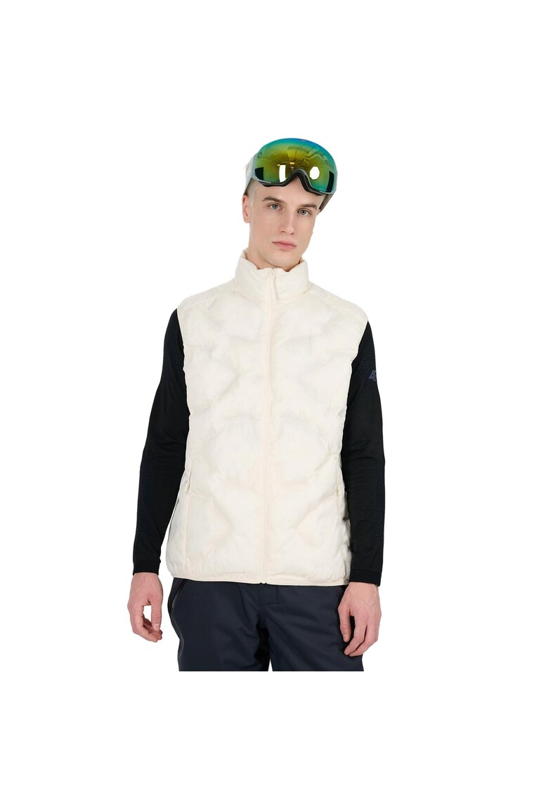Vesta sport barbati umplutura Primaloft Thermoplume - hidrofoba - alba - poliester
