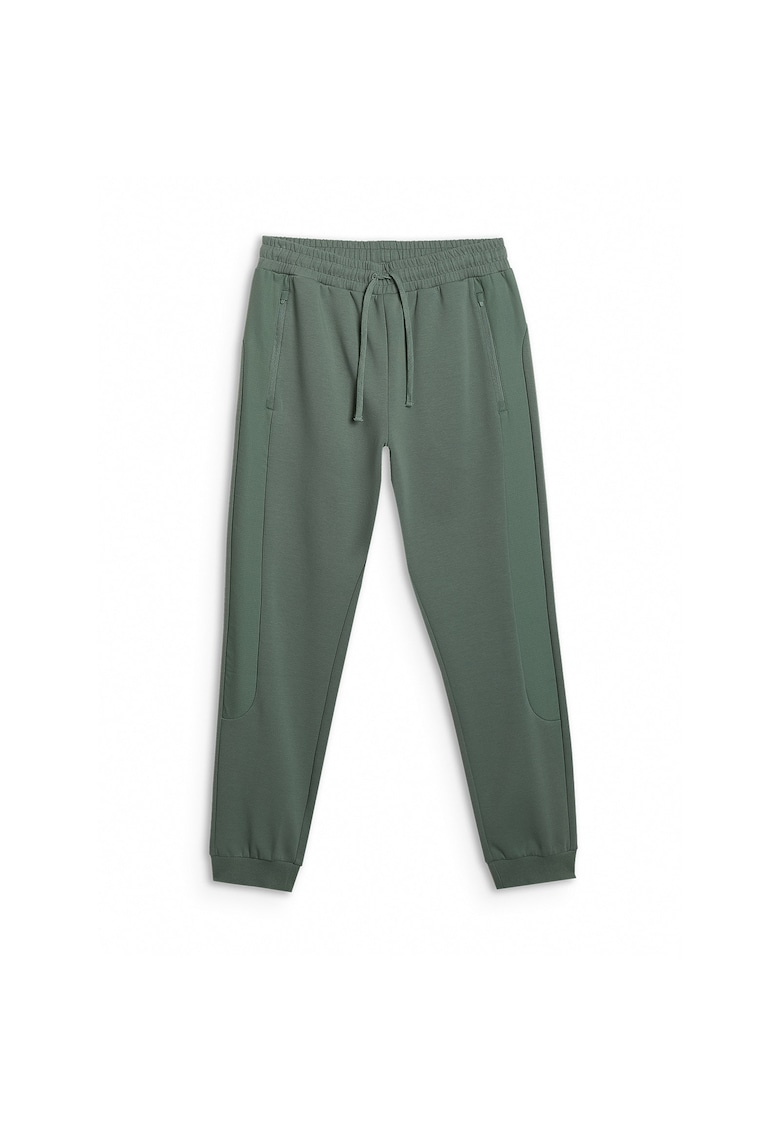 Pantaloni sport barbati - bumbac - kaki