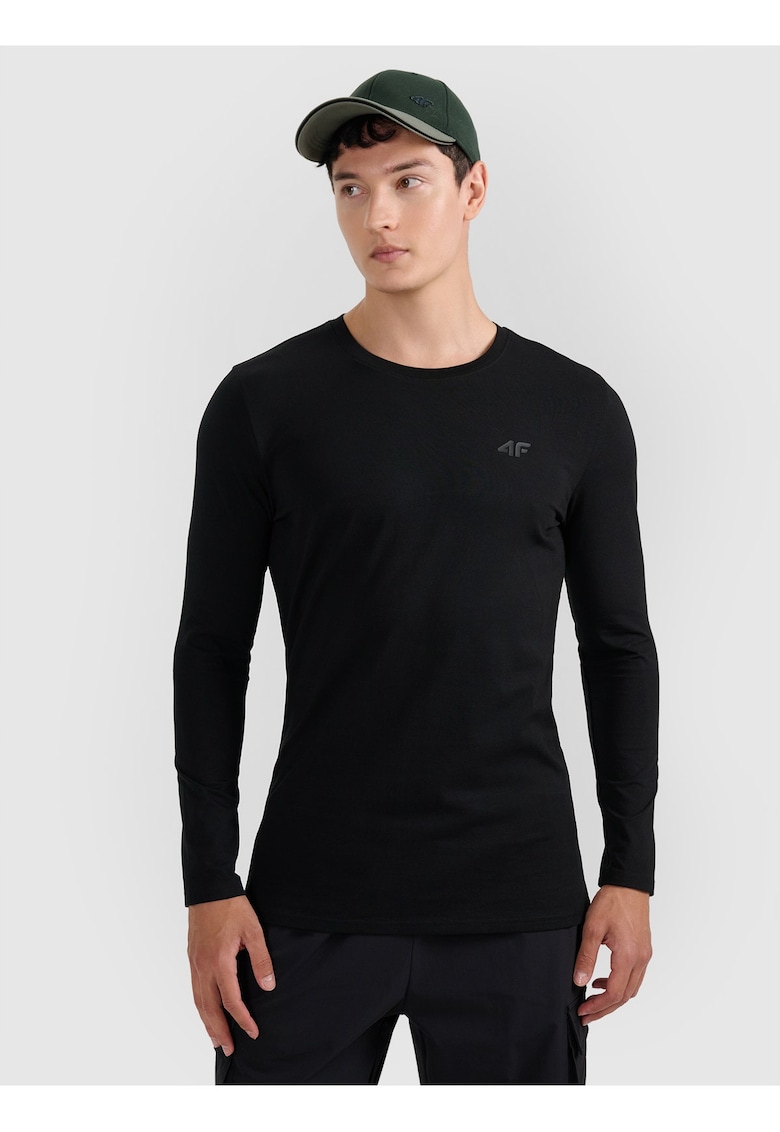 Bluza barbati - maneca lunga - Negru