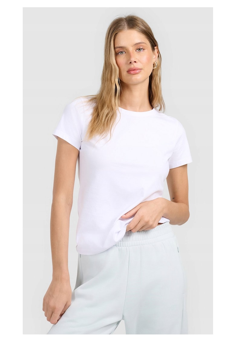 Tricou dama - alb bumbac