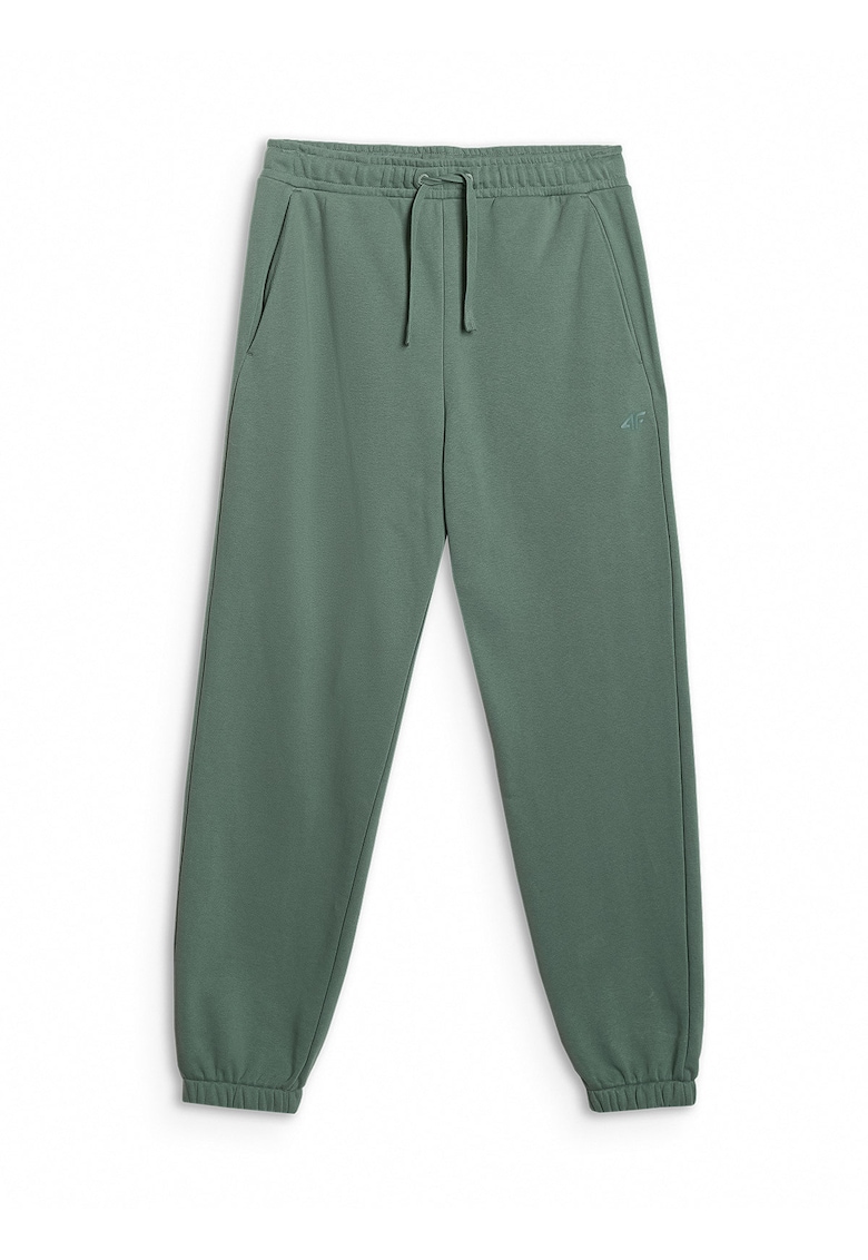 Pantaloni barbati - jogger - bumbac - verde -