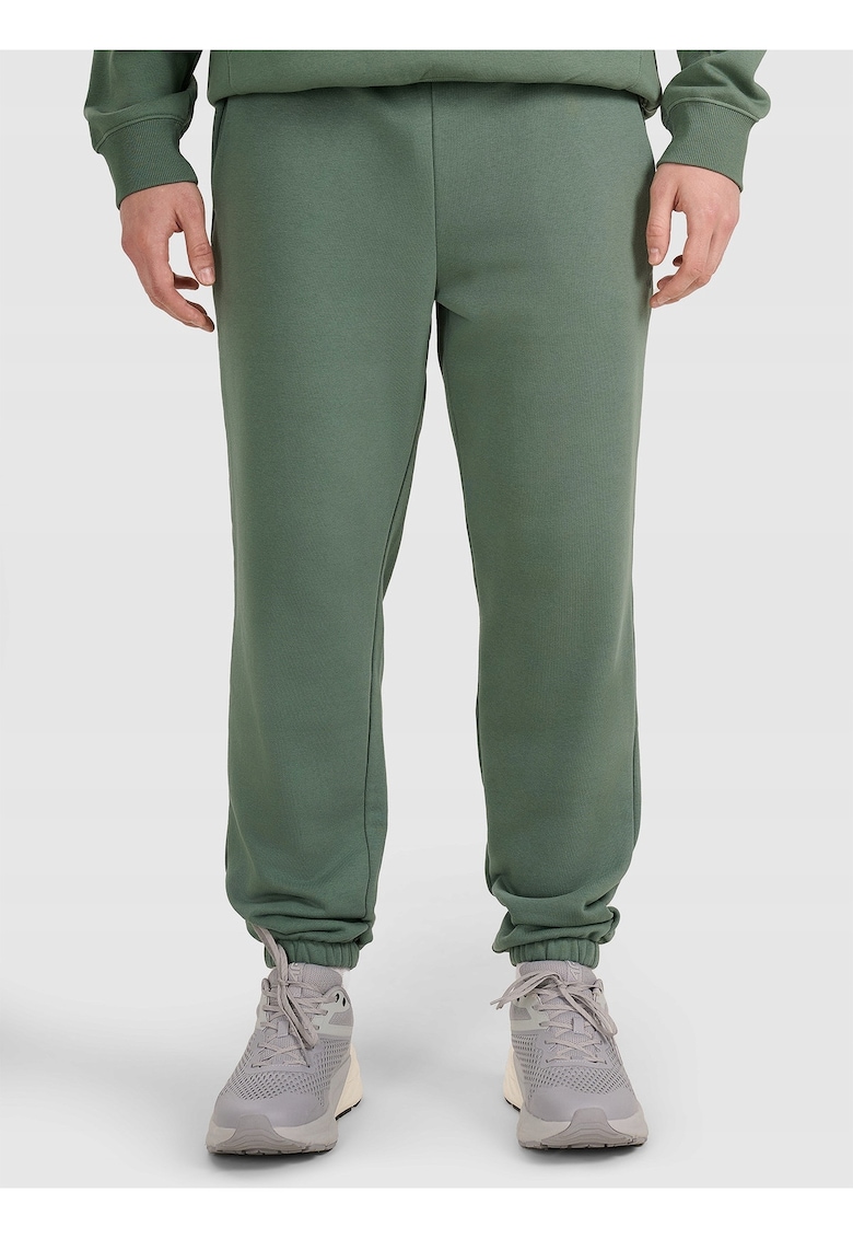 Pantaloni barbati - jogger - bumbac - verde -