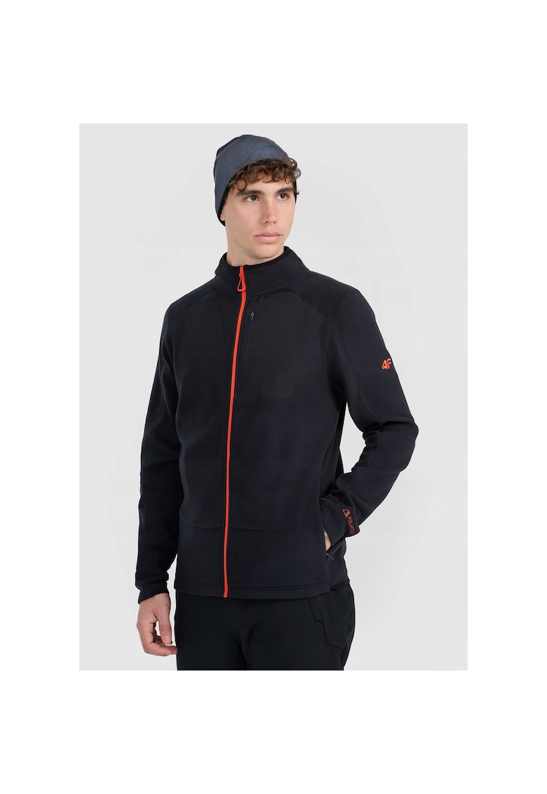 Jacheta sport barbati fleece - negru -