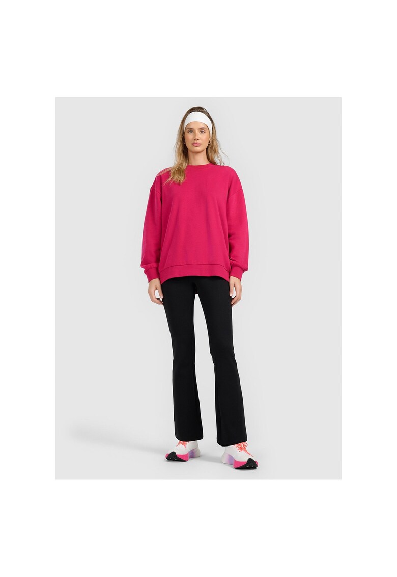 Hanorac dama - roz - croiala lejera - tesatura french terry