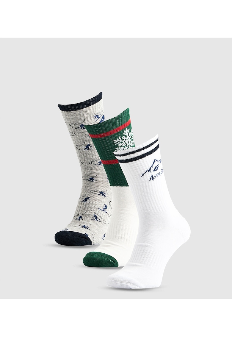 Set 3 x Perechi sosete barbati multicolor -