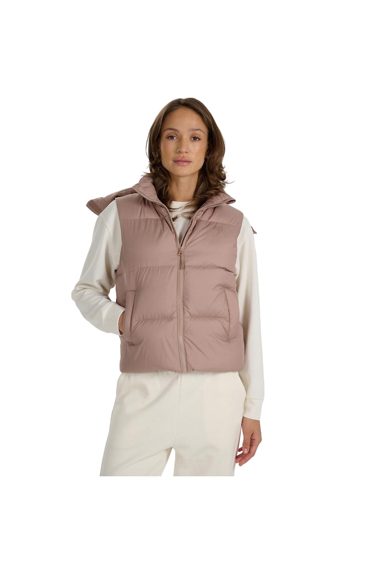 Vesta sport dama WAW25TVJAF223-83S - 4F - Poliester - Bej